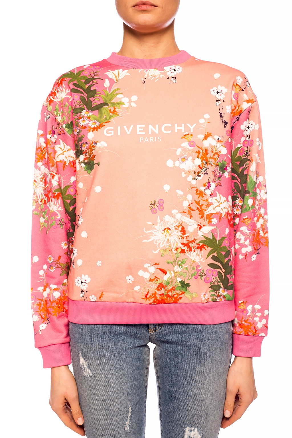 Givenchy floral online sweatshirt